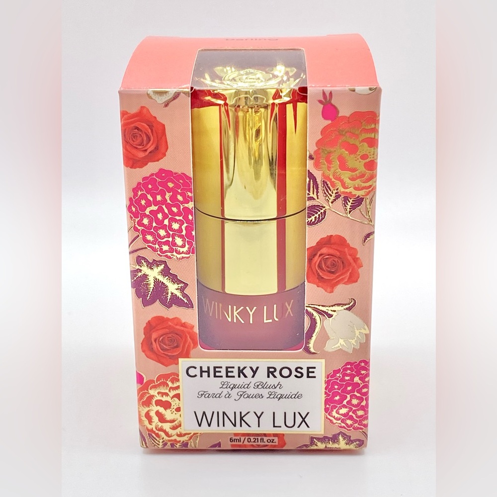 Winky Lux Cheeky Rose Liquid Blush‎ in Shade ‘Darling’ (Peachy Pink) New in Box